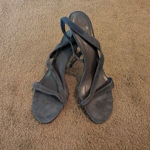 Vintage Ralph Lauren Suede Heels